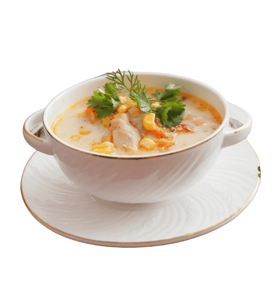 Chicken Corn Soup - Classic chicken corn soup