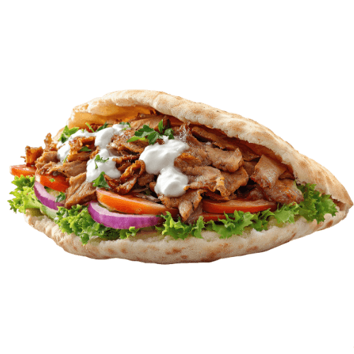 Panino Kebab - Toasted kebab sandwich
