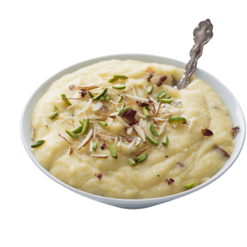 Coconut Halwa - Cocco, latte fresco, zucchero, burro, latte in polvere