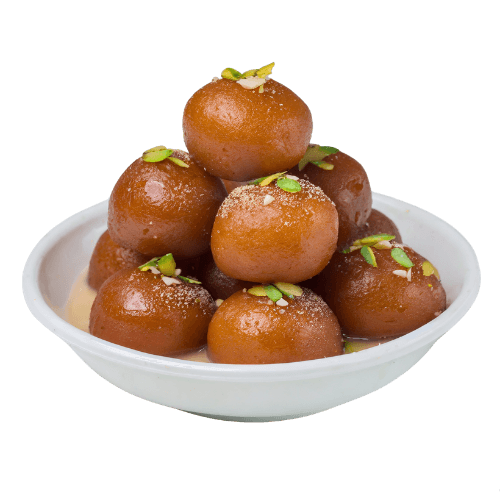 Gulab Jamun - Latte in polvere, uova, burro, zucchero, farina 00, bicarbonato di sodio