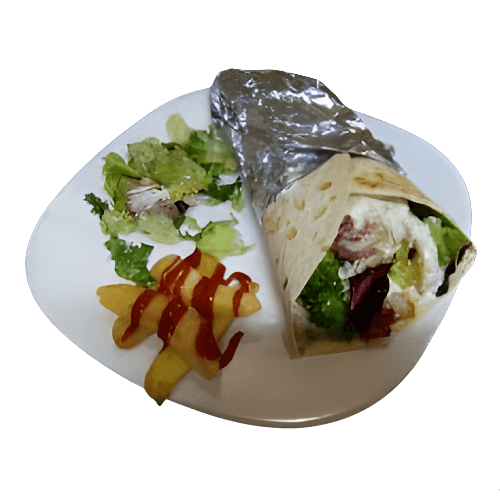 Piadina Kebab - Soft piadina wrap with kebab