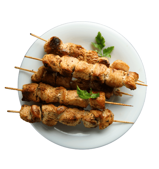Chicken Skewers - Succulent chicken skewers