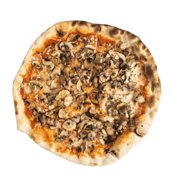 Mushrooms - Mushroom lovers pizza