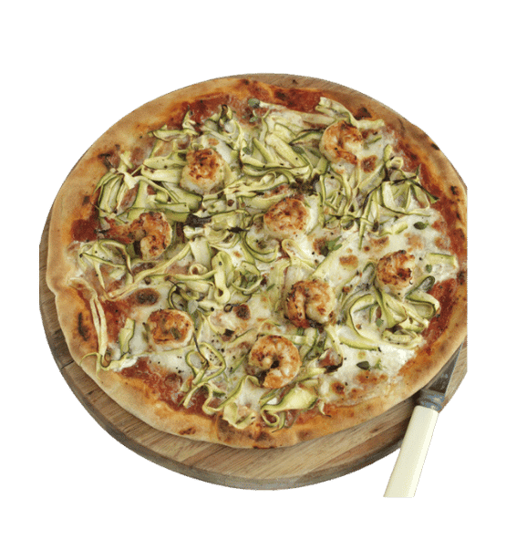 Shrimp and Zucchini - Shrimp with vegetables