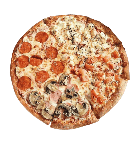 Four Seasons - Pizza with four toppings